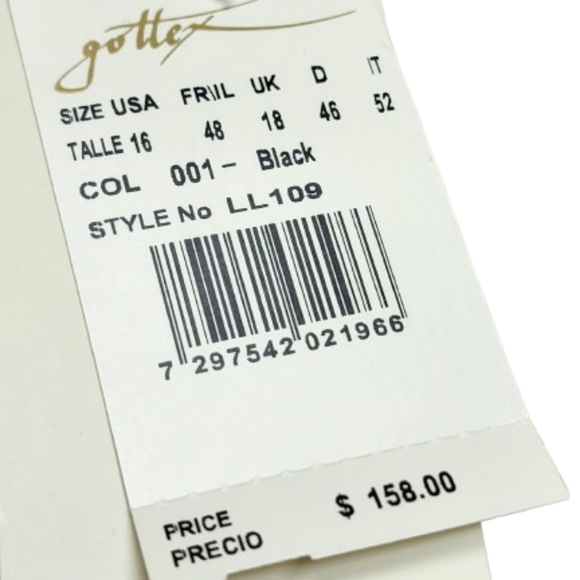 NWT Gottex Women’s Blousan One-piece Swimsuit - Size 16 - Picture 4 of 8